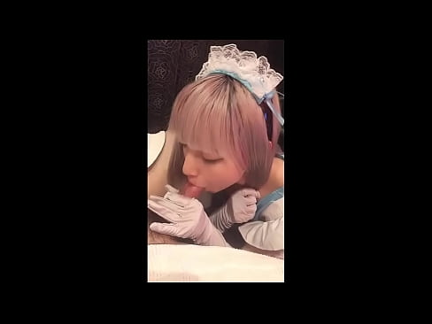 ❤️ Японы шүтээн [маюка], Францын үйлчлэгчийн хувцас, 1-р хэсэг, лосьоноор дарж, хөхрөх ❤️ Оросын порно порно дээр mn.befuck-net.ru ❤
